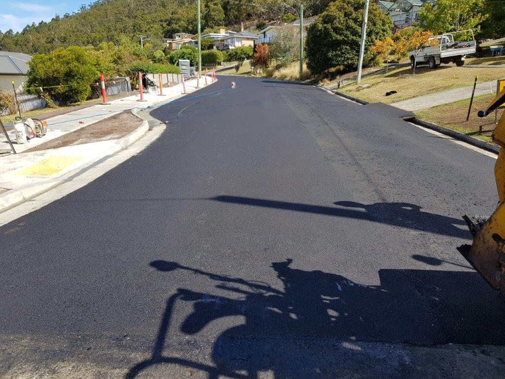 Bitumen Road layer Hobart Tasmania